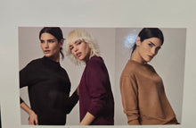 Carica l'immagine nel visualizzatore di Gallery, Pantalone Palazzo Scuba Banda Laterale