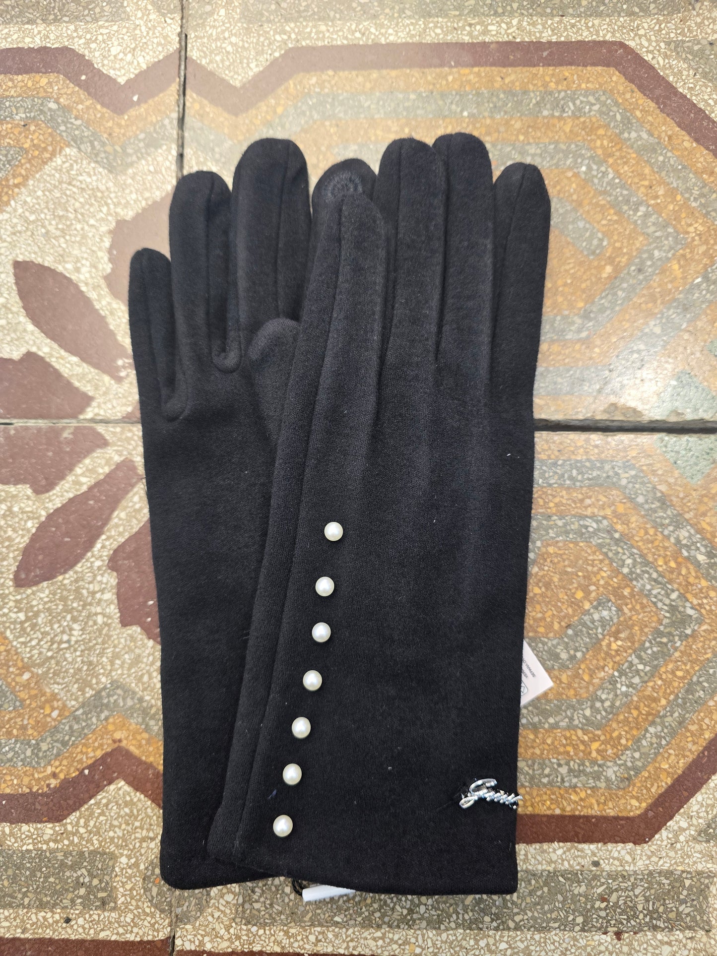 Guanti Pile Perle Touch Screen