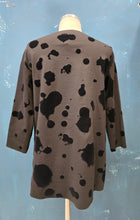 Carica l'immagine nel visualizzatore di Gallery, Maglia Svasata Velluto Effetto Animale