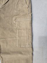 Carica l'immagine nel visualizzatore di Gallery, Pantalone Cargo Velluto Millerighe Beige