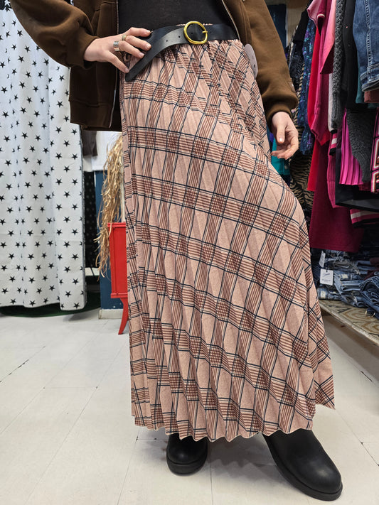 Gonna Plissè Fantasia Check