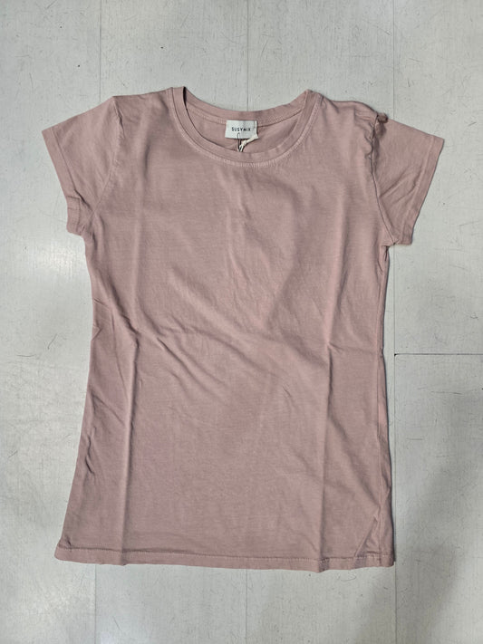 T-Shirt Donna Paricollo Basic Cotone