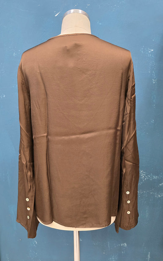 Blusa Donna Raso Scollo V