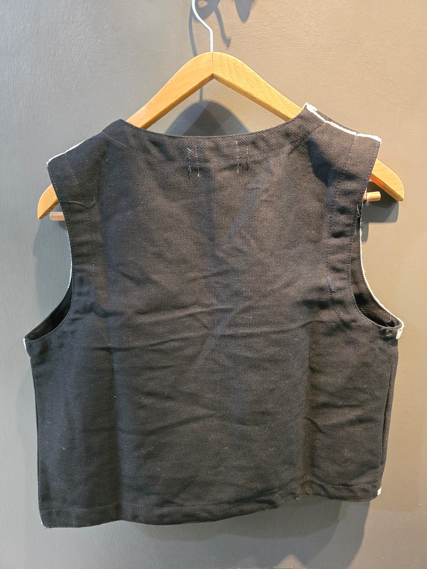 Gilet Donna Ricamato Perle