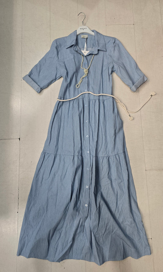 Abito Donna Chemisier Denim