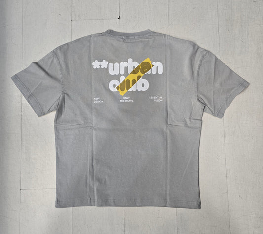 T-Shirt Paricollo Uomo Stone