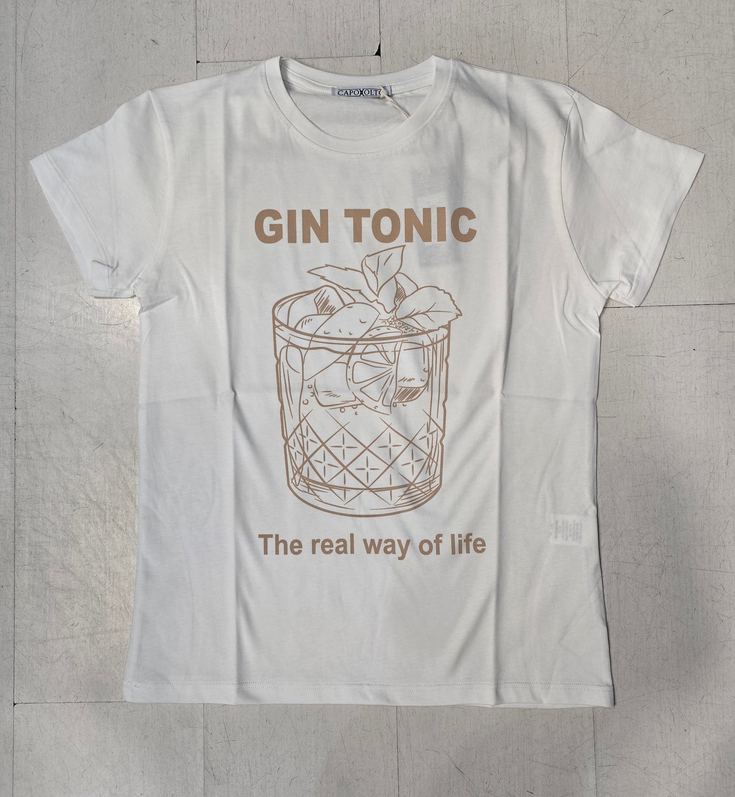 T-Shirt Uomo Paricollo Stampa