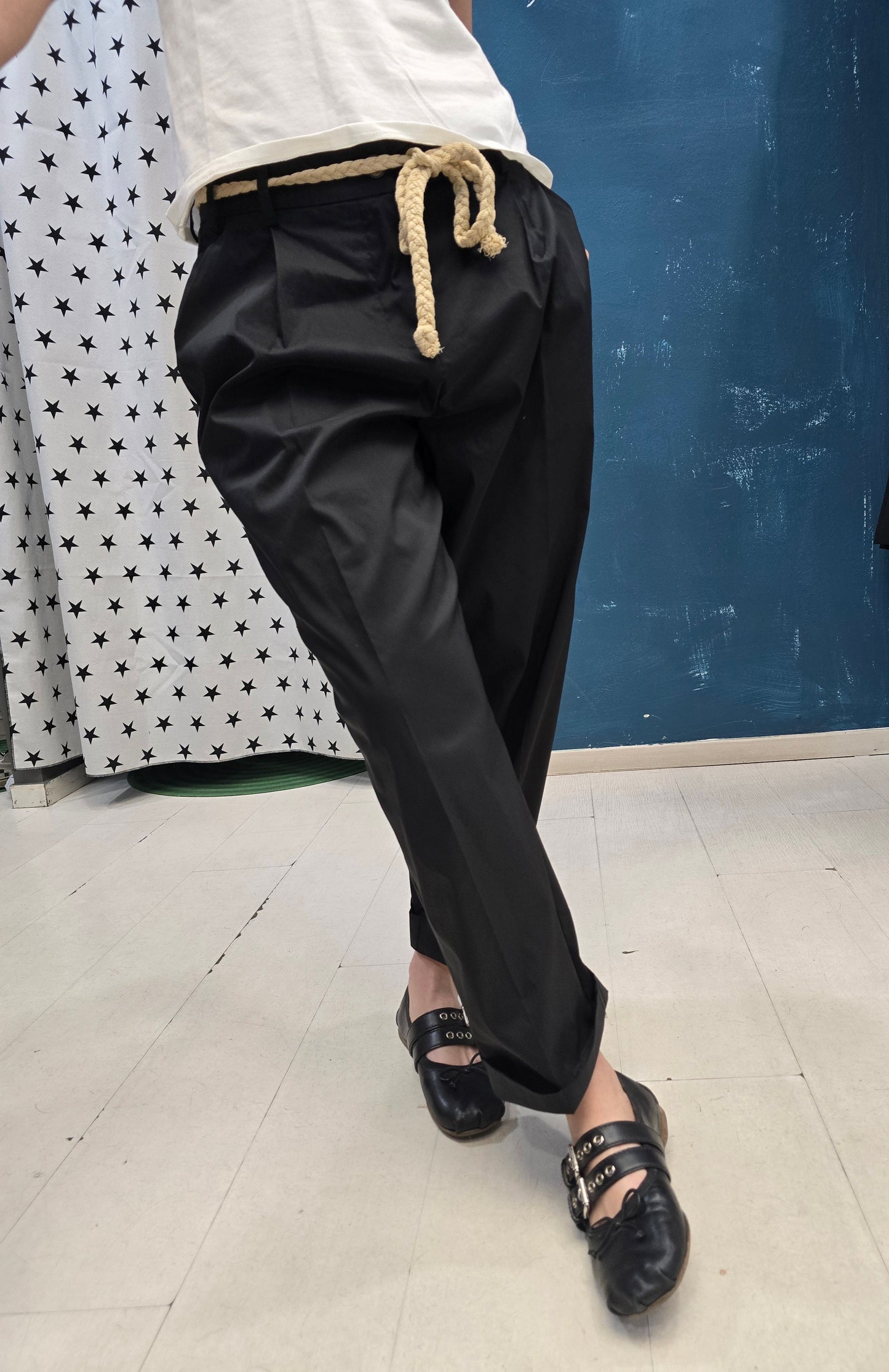 Pantalone Donna Popeline