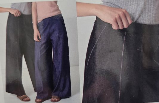 Pantalone Donna Largo Elastico