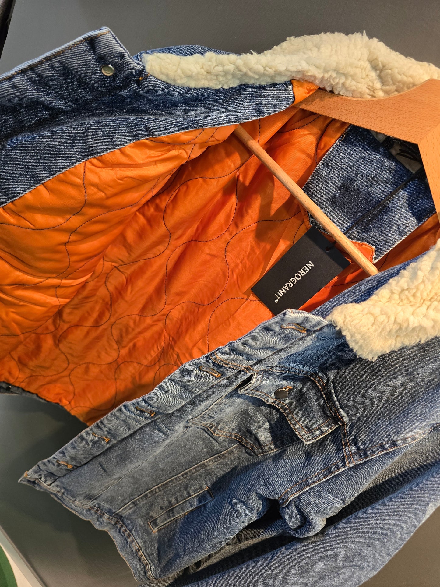 Giubbotto Uomo Denim