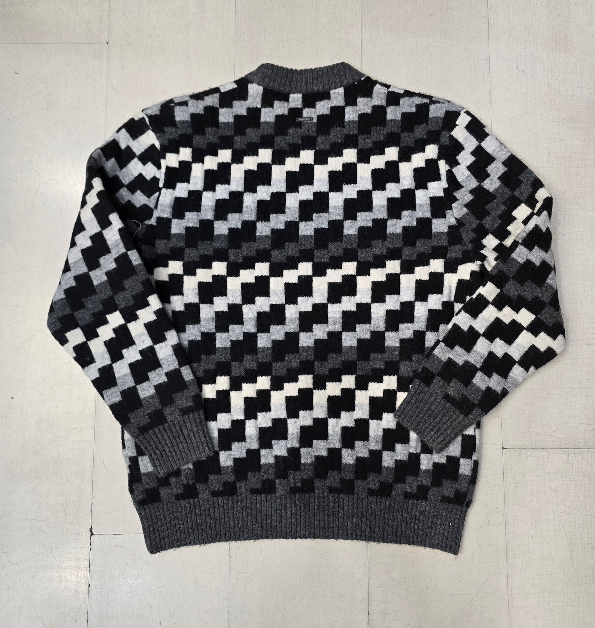 Maglia Uomo Paricollo Geometrica