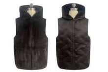 Carica l'immagine nel visualizzatore di Gallery, Piumino Smanicato Reversibile Cappuccio