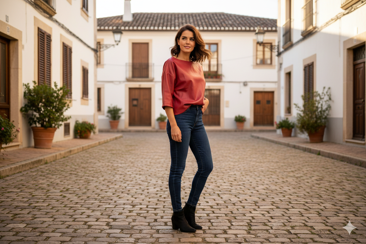 Blusa Donna Ecopelle