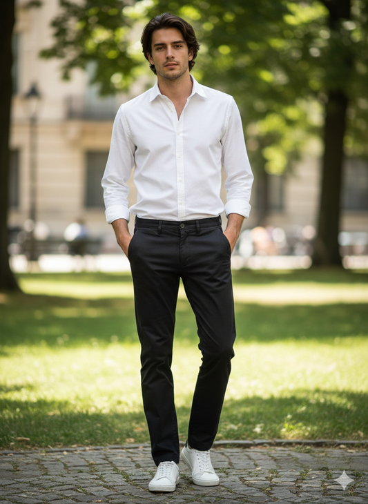 Pantalone Uomo Chinos Regular Fit
