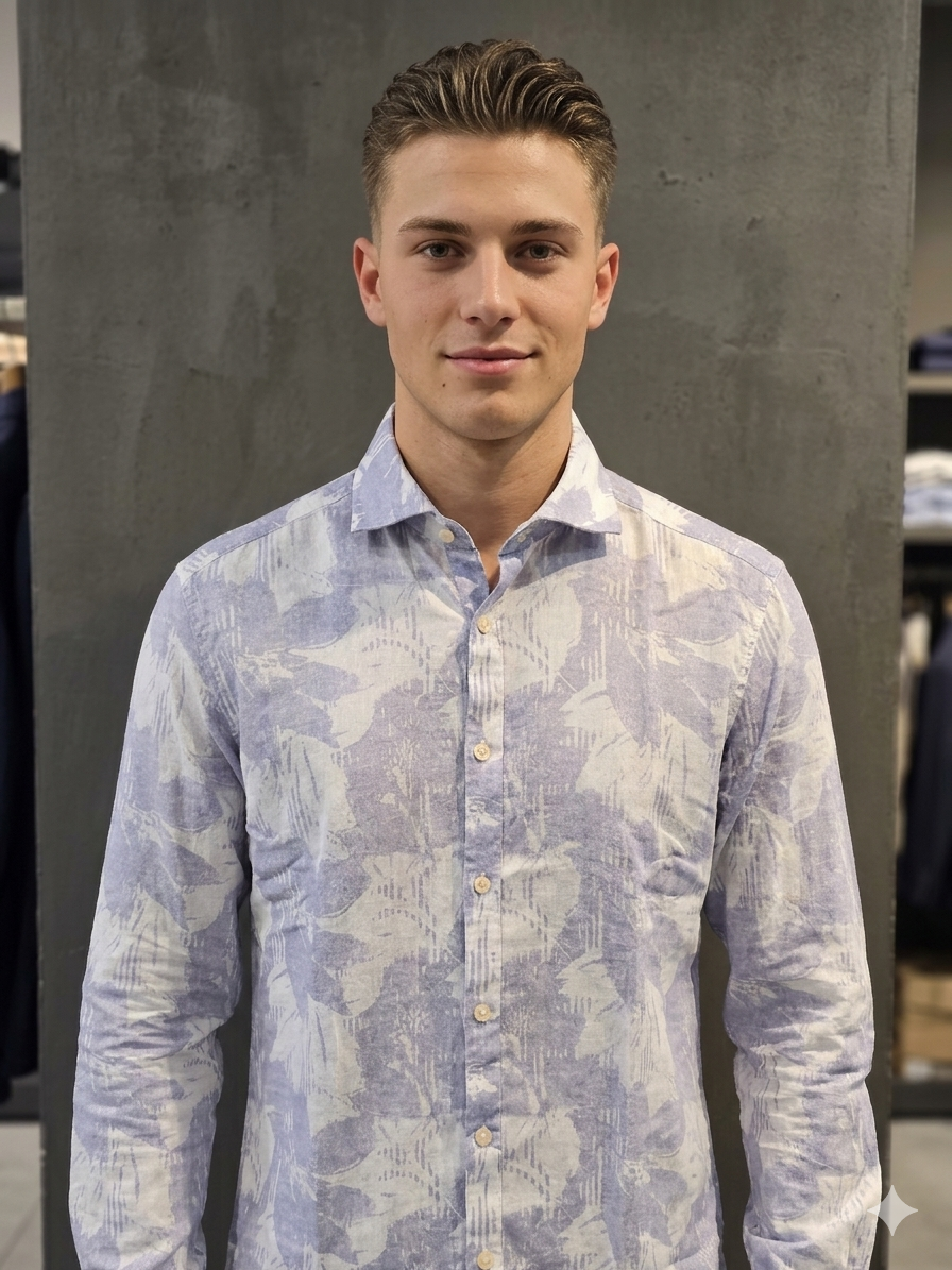 Camicia Uomo Fantasia