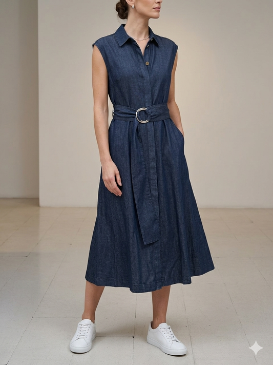 Abito Donna Chemisier Lyocell