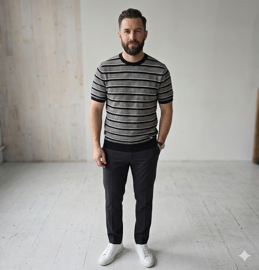 T-Shirt Uomo Bicolor