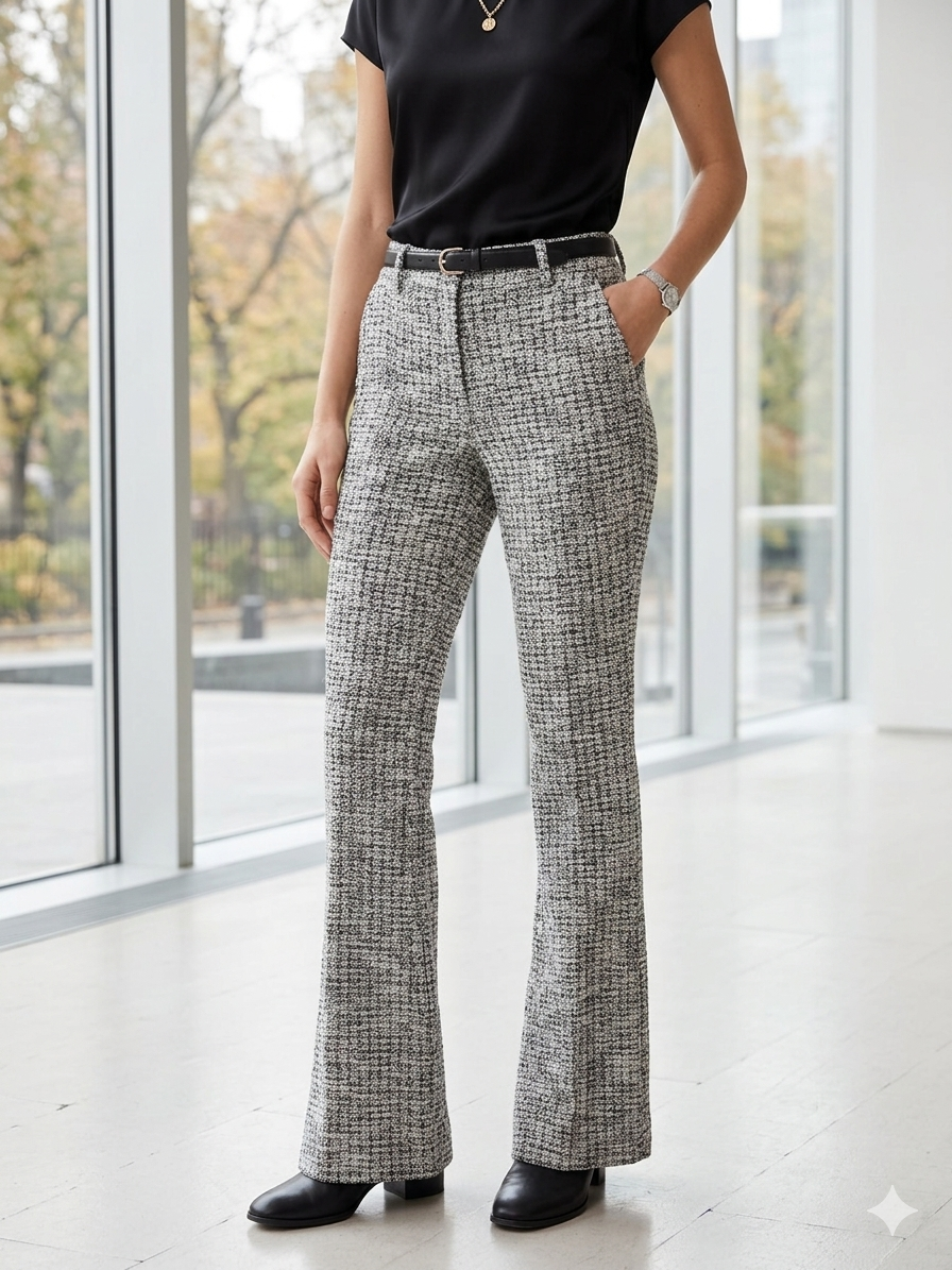 Pantalone Donna Flare