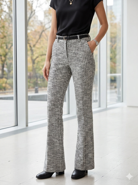 Pantalone Donna Flare