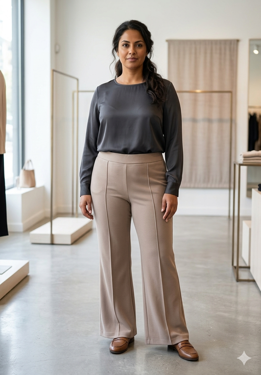 Pantalone Donna Felpa Curvy