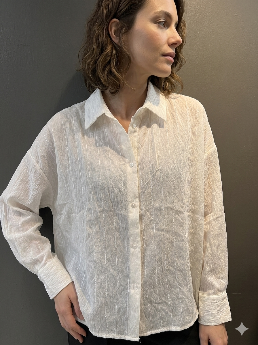 Camicia Donna Gessata