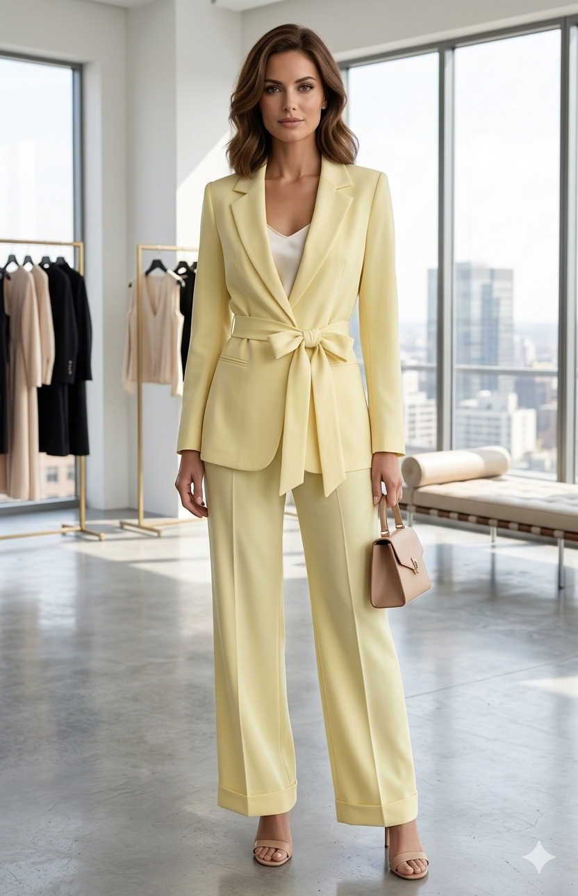 Tailleur Donna Allacciato