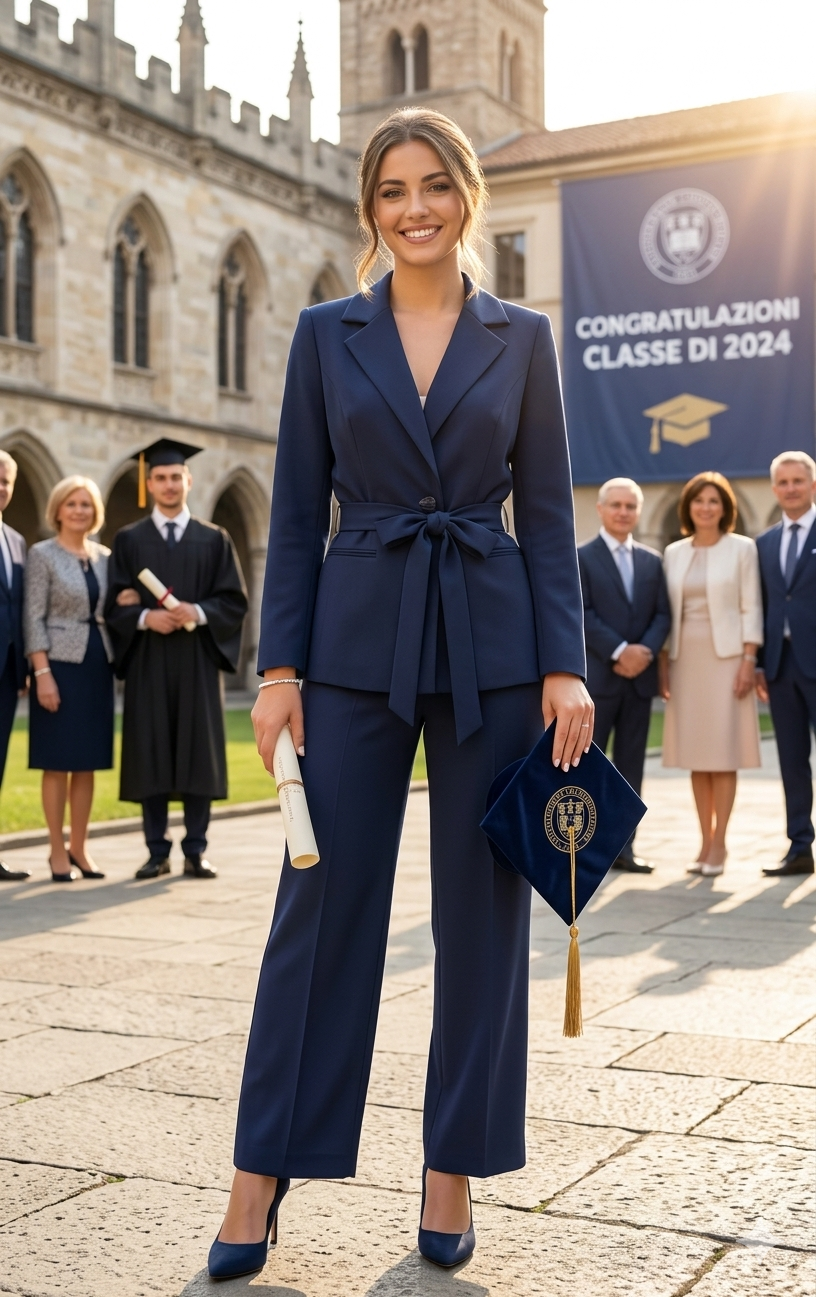 Tailleur Donna Allacciato