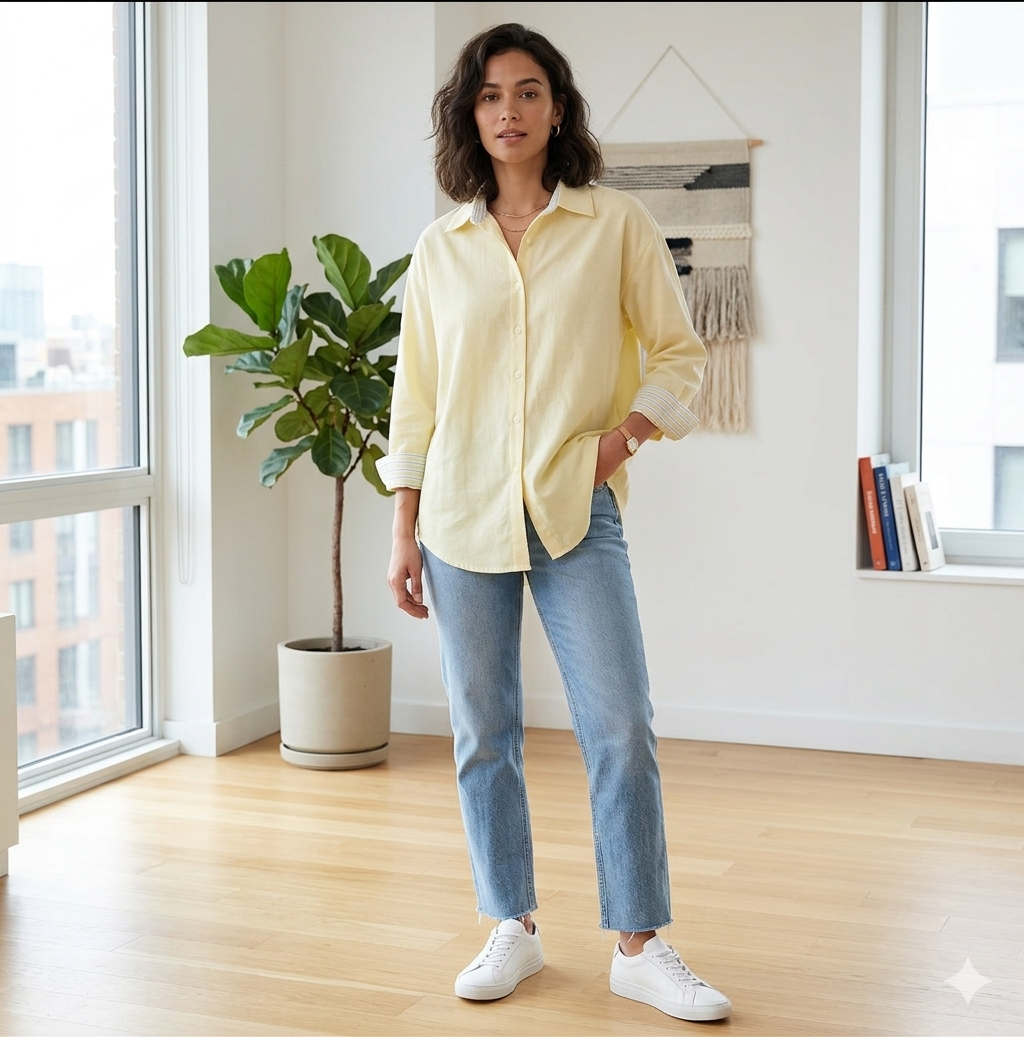 Camicia Donna Oxford