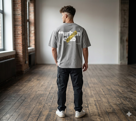 T-Shirt Paricollo Uomo Stone