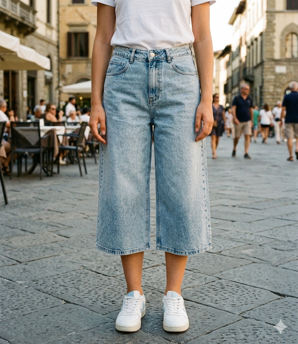 Bermuda Donna Denim