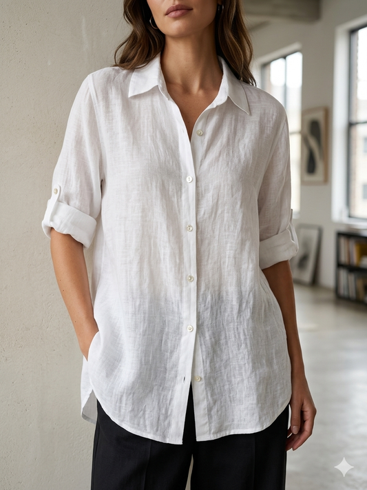Camicione Donna Lino