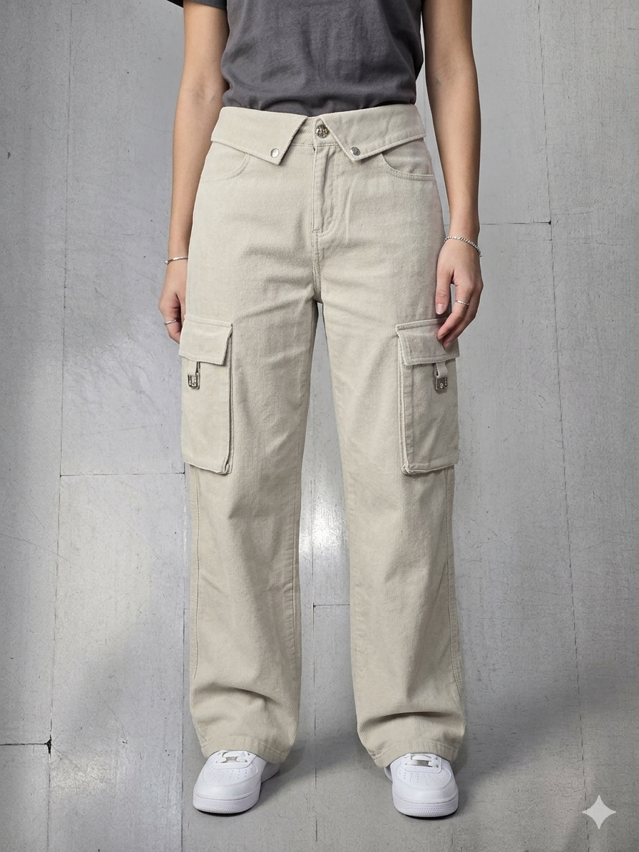 Pantalone Donna Cargo