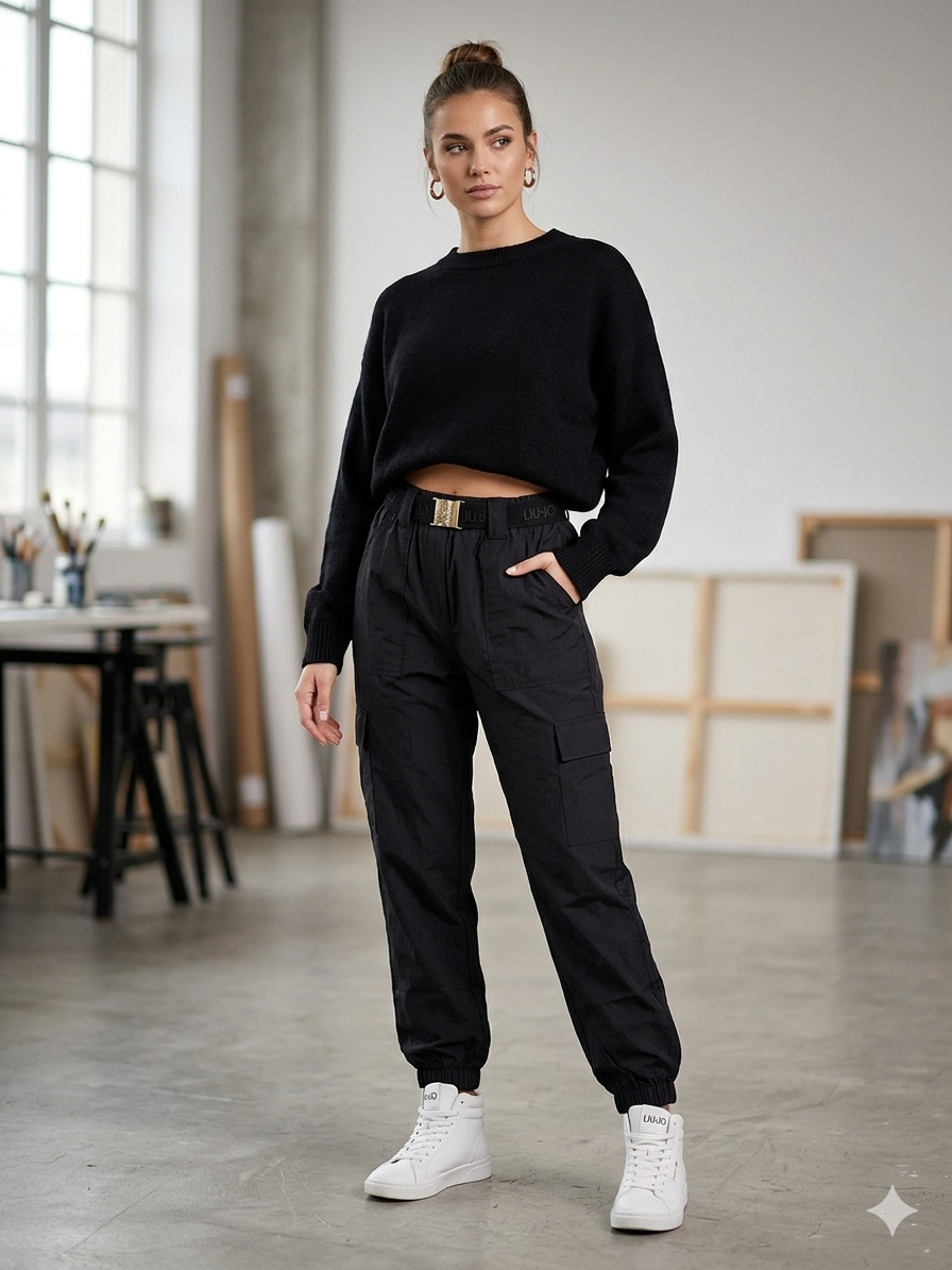 Pantalone Donna Cargo