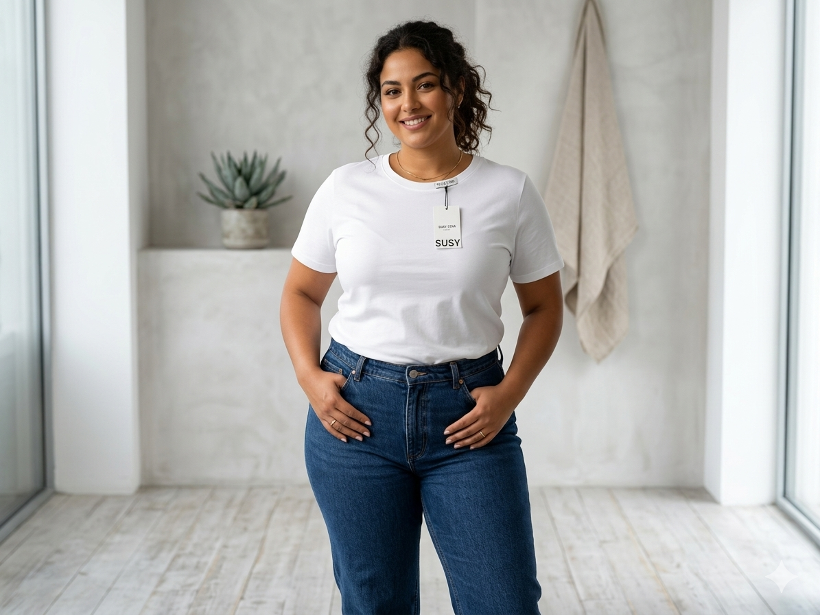 T-Shirt Donna Curvy