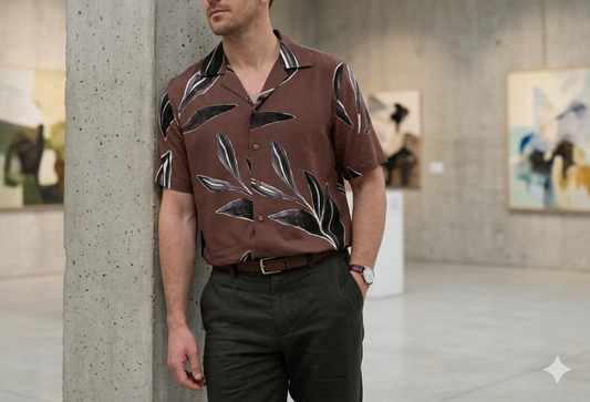 Camicia Uomo Fantasia
