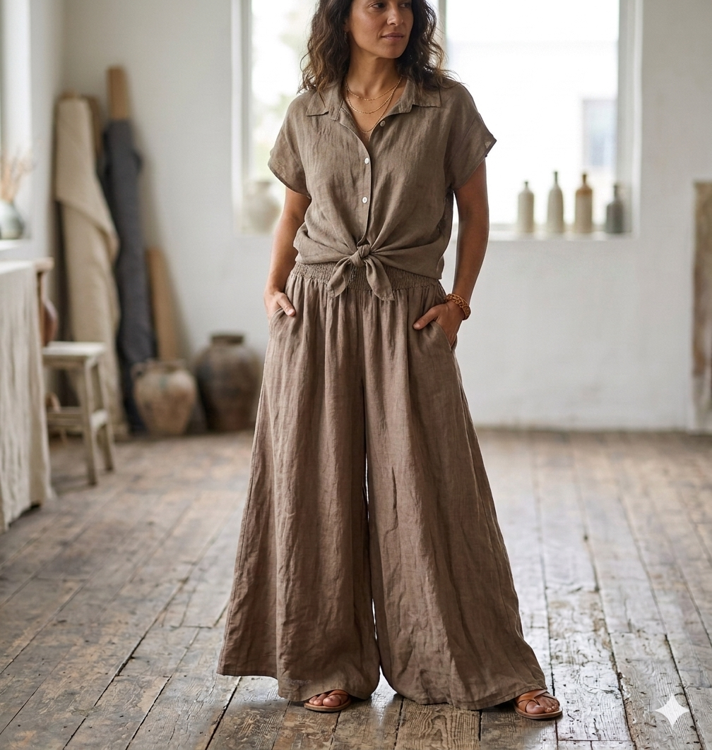 Camicia Donna Lino