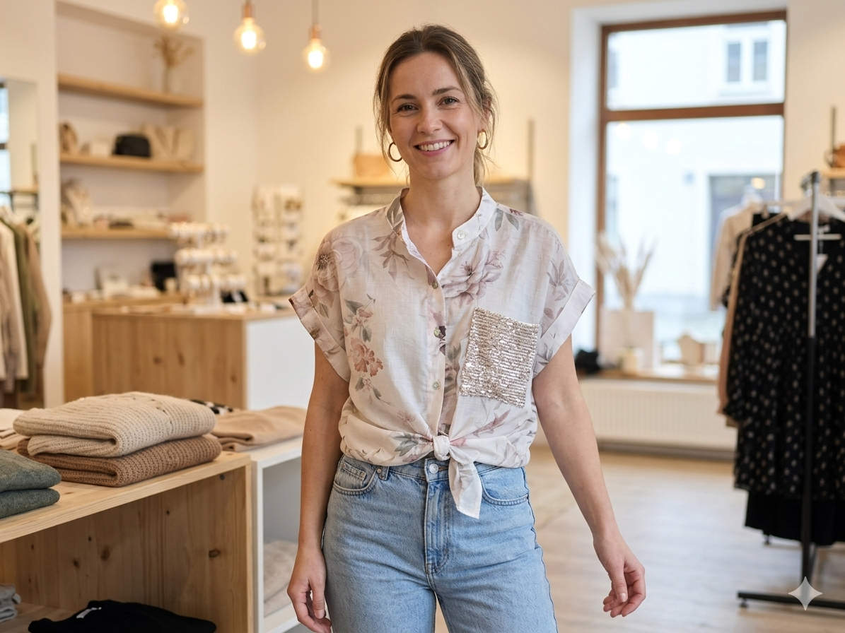 Camicia Donna Coreana