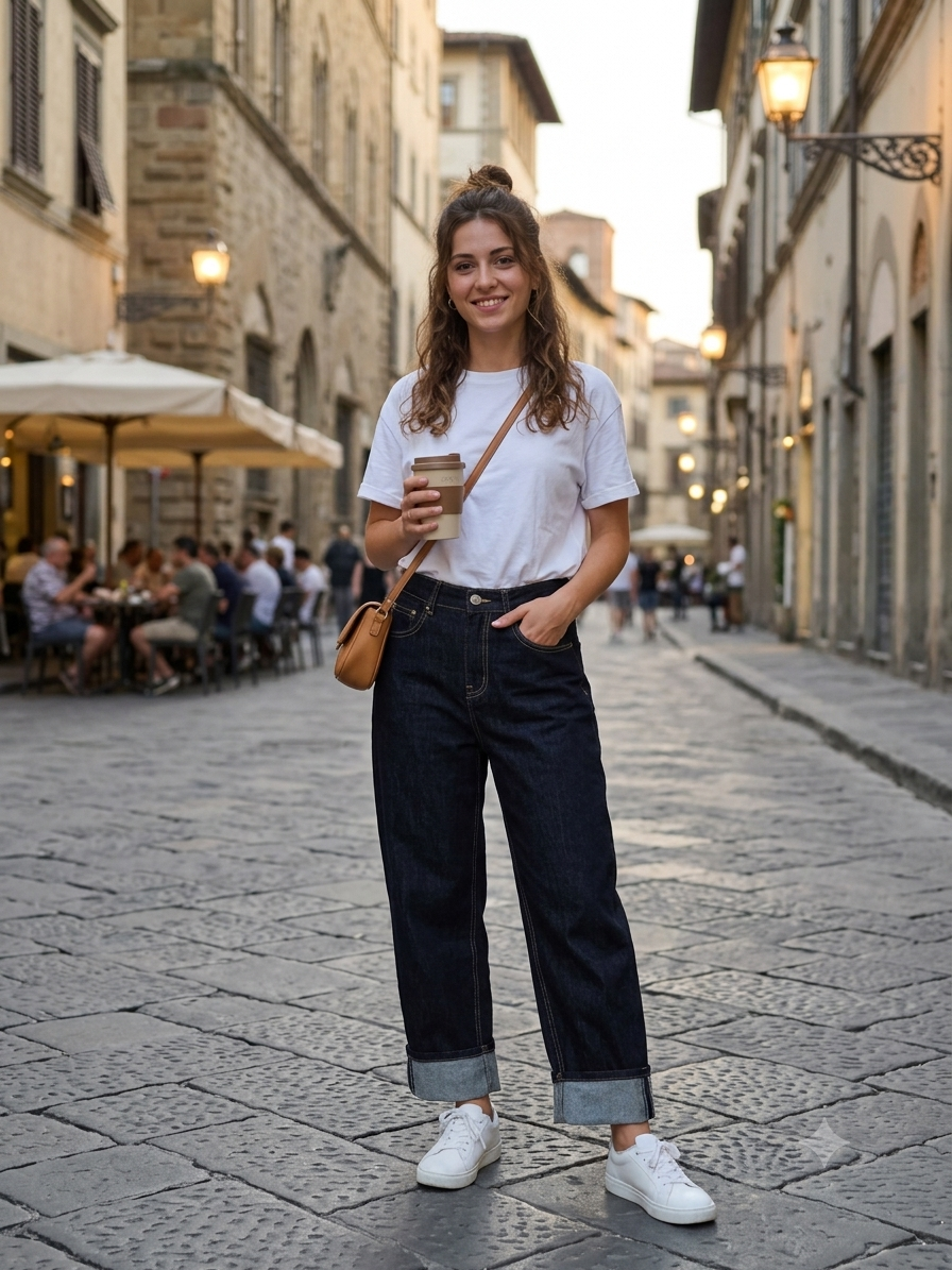 Jeans Donna Barrel