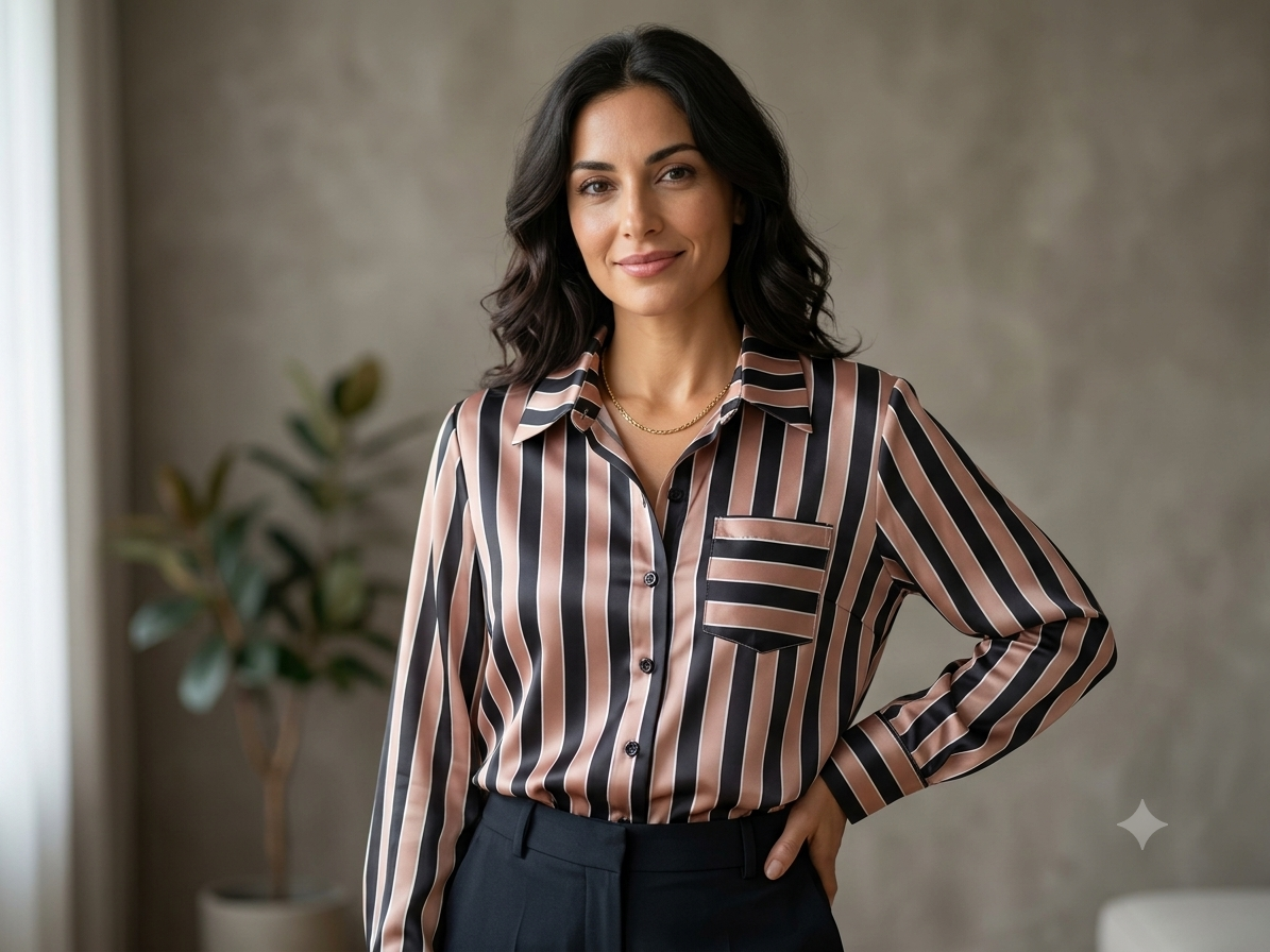 Camicia Donna Raso