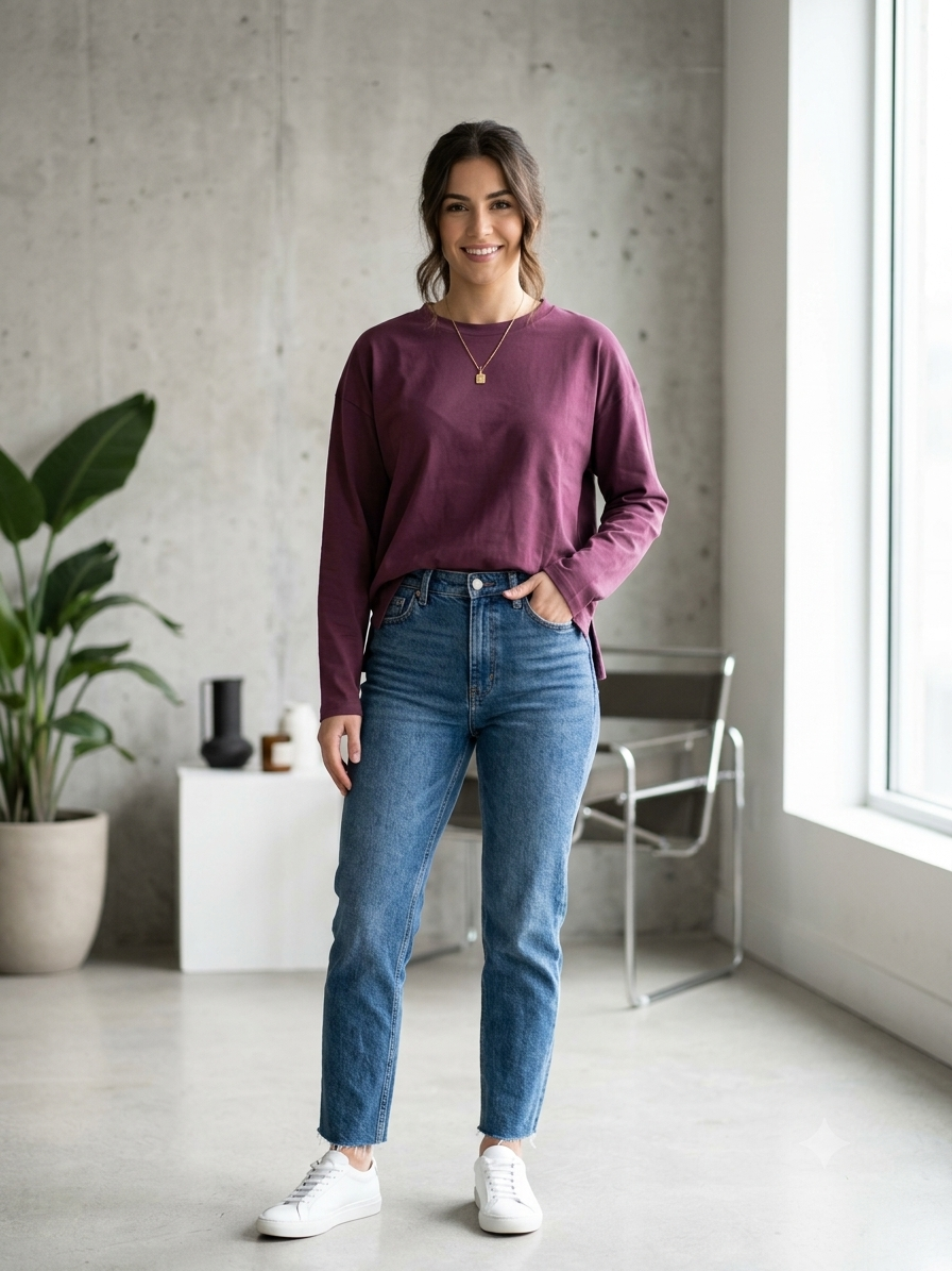 T-Shirt Donna Manica Lunga