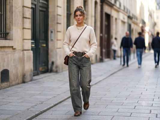 Jeans Donna Sabbiato