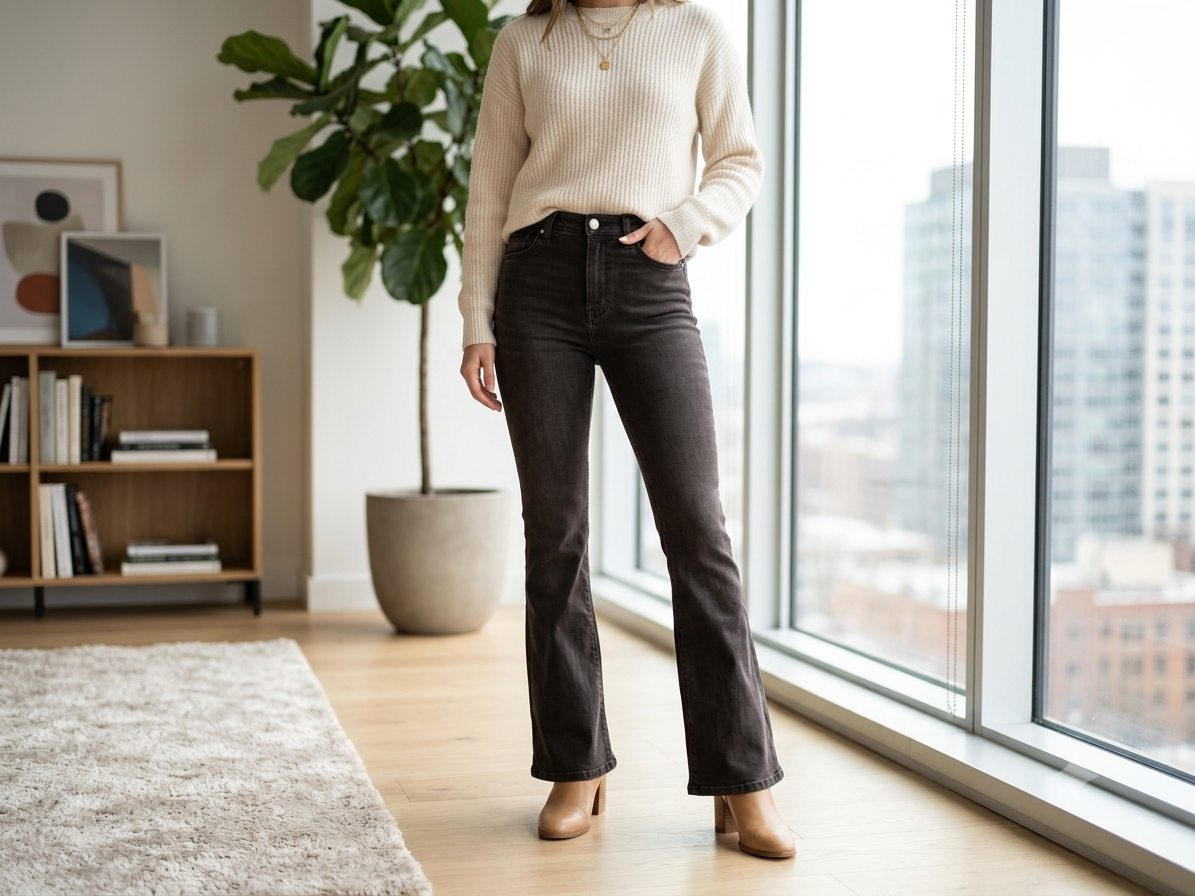 Pantalone Donna Flare