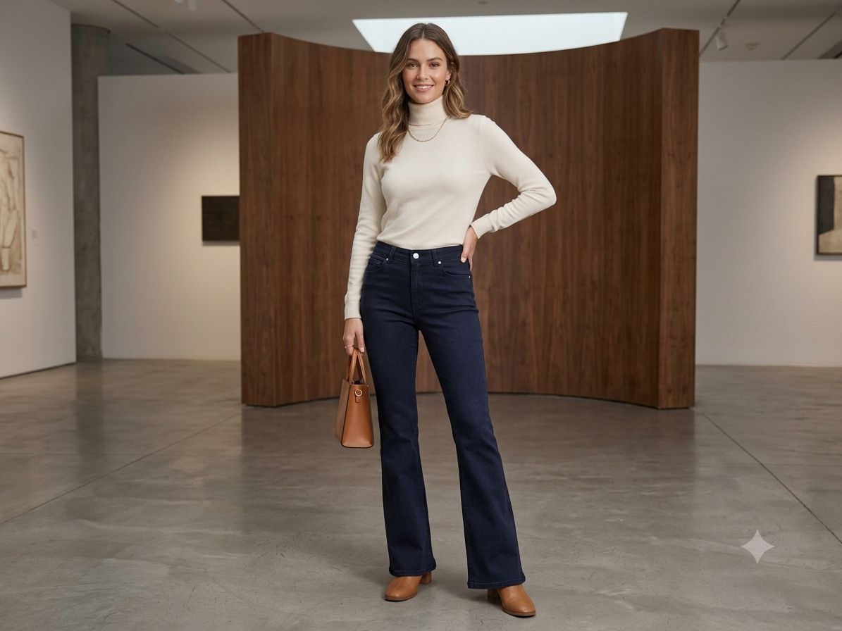 Pantalone Donna Flare