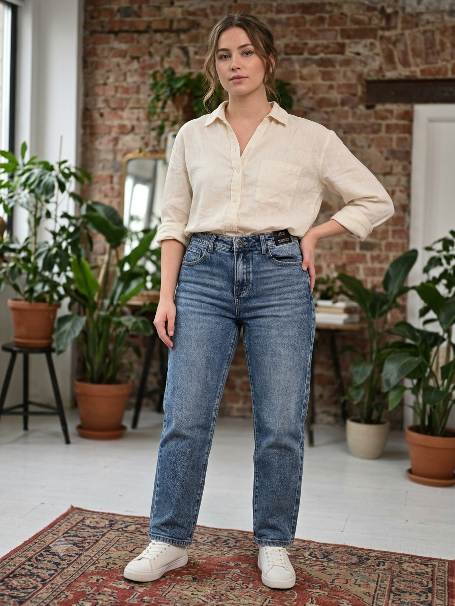 Jeans Donna Regular Fit