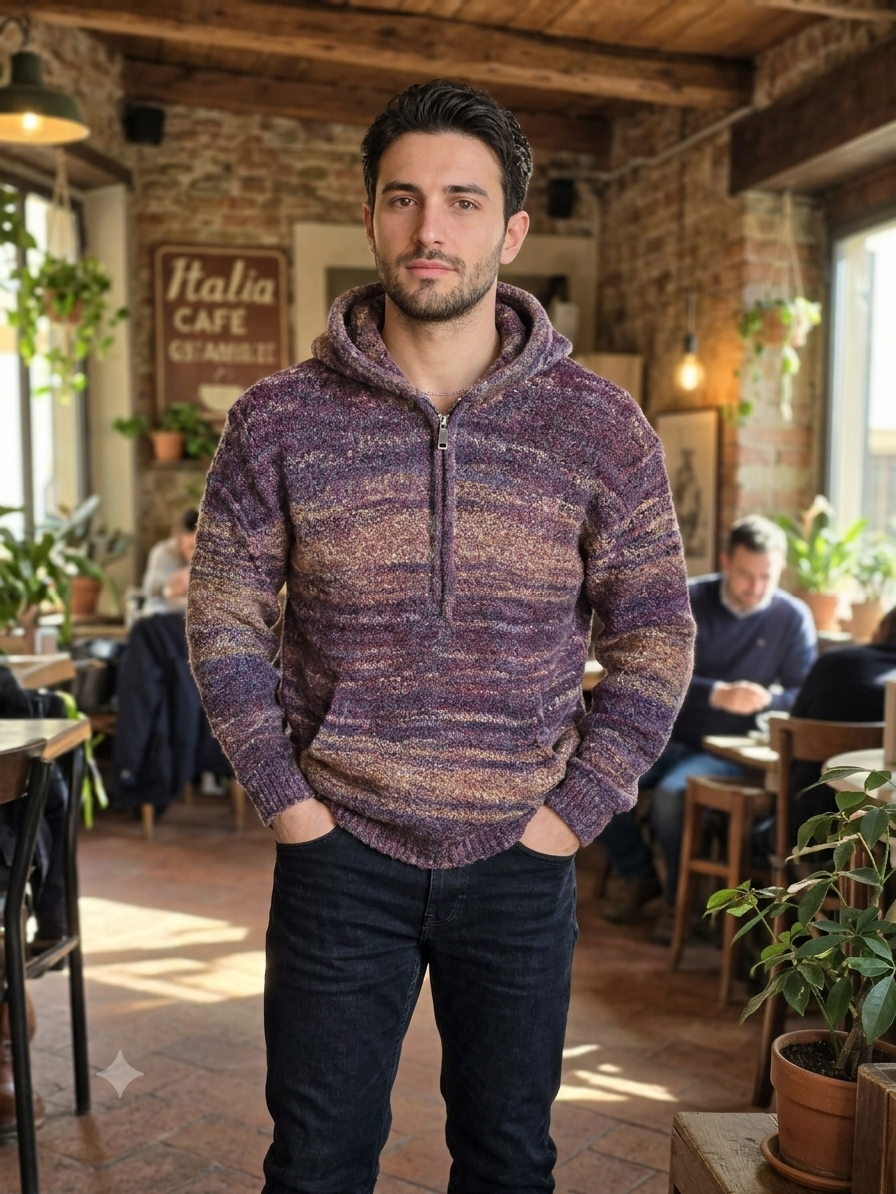 Maglia Uomo Cappuccio