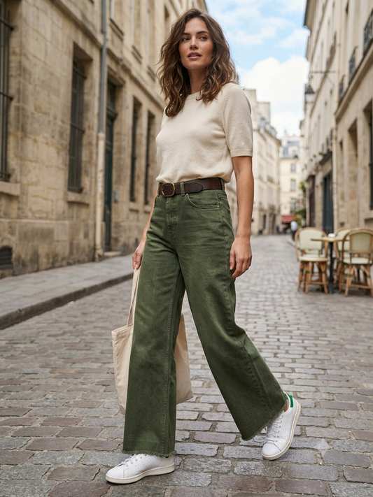 Jeans Donna Baggy  Colorato