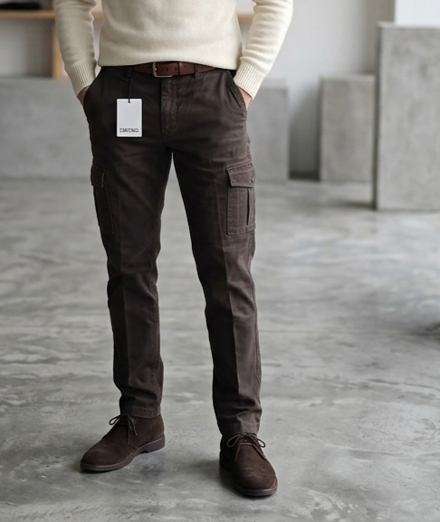 Pantalone Uomo Cargo