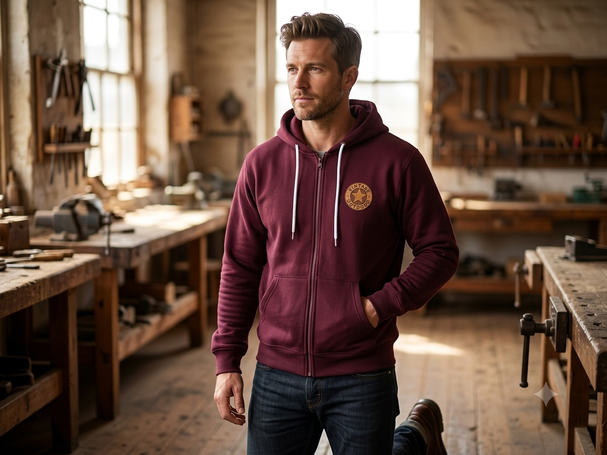 Felpa Uomo Full zip