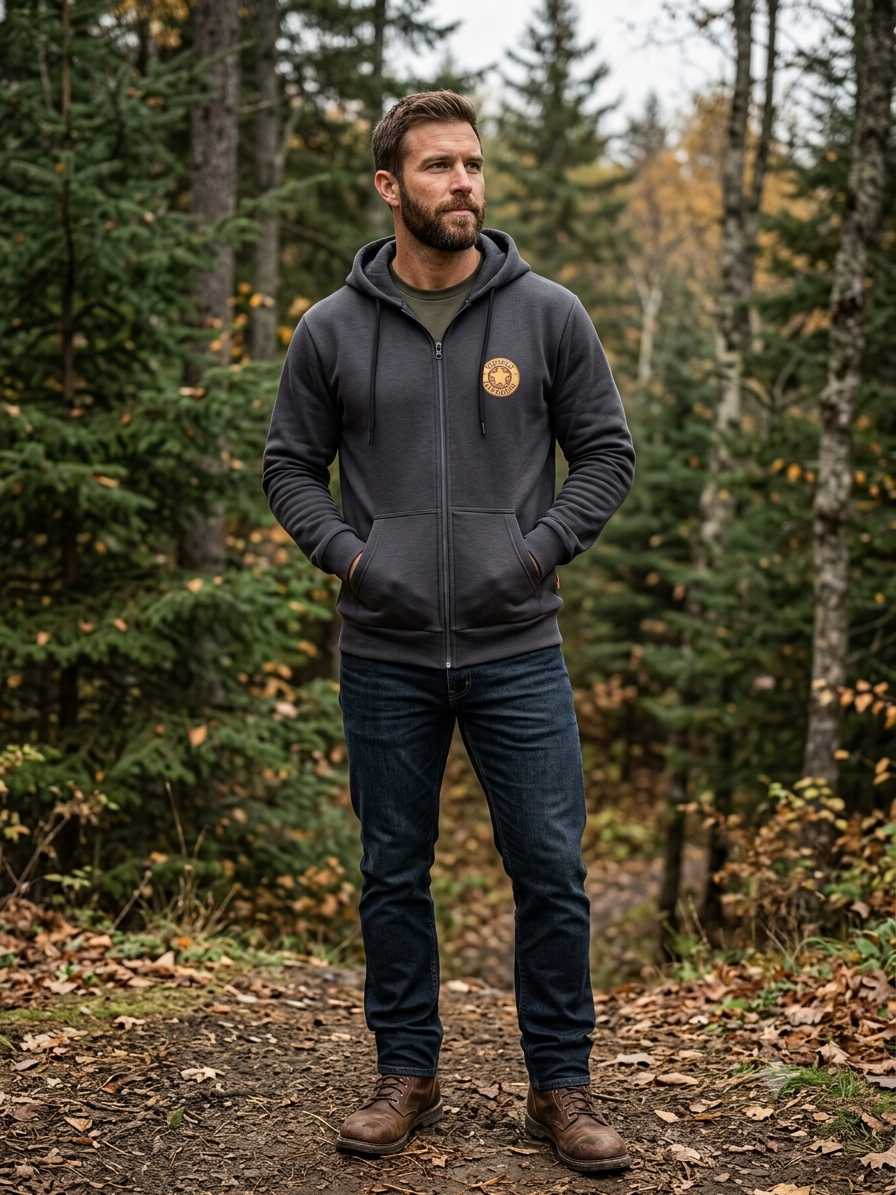 Felpa Uomo Full zip