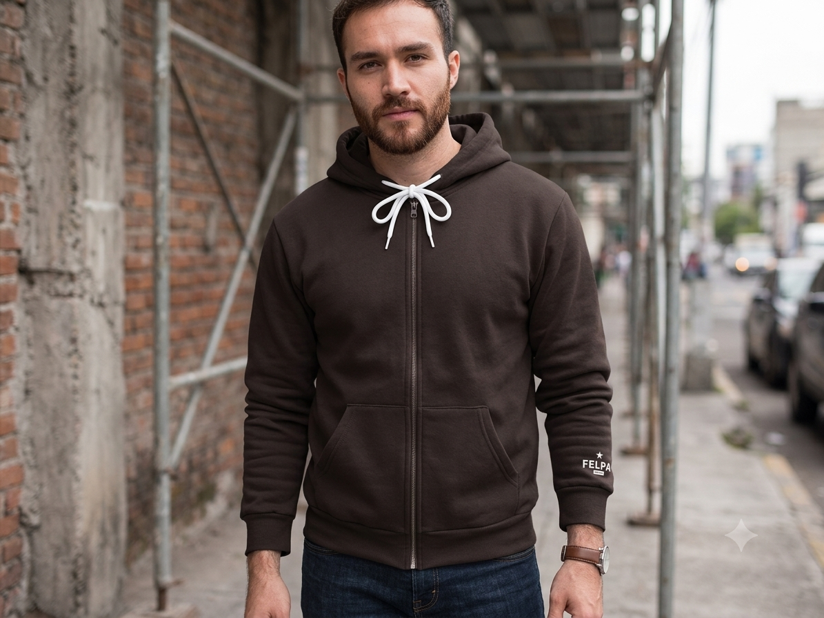 Felpa Uomo Full Zip